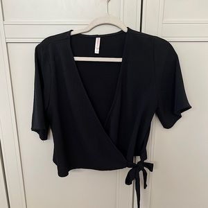 Wrap Style Tie Top